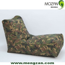 Camuflagem padrão beanbag sofá beanbag longo ao ar livre